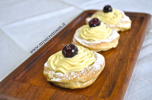 ZEPPOLE DI SAN GIUSEPPE AL FORNO TRADIZIONALI