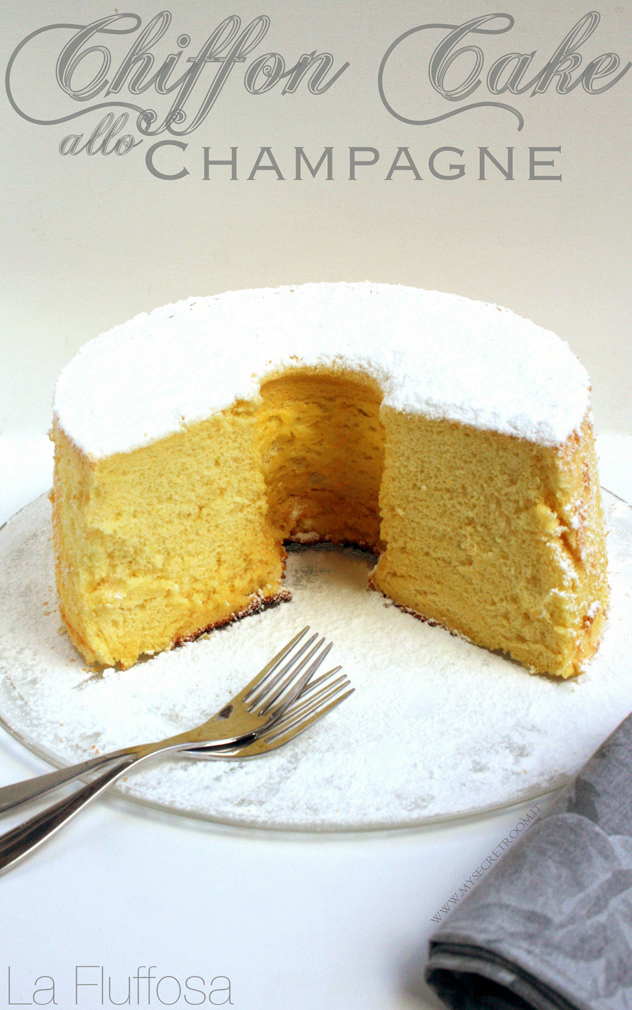 Chiffon cake allo champagne