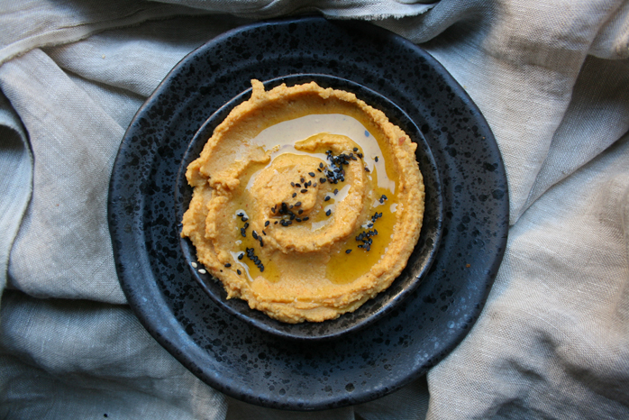 hummus di ceci e zucca