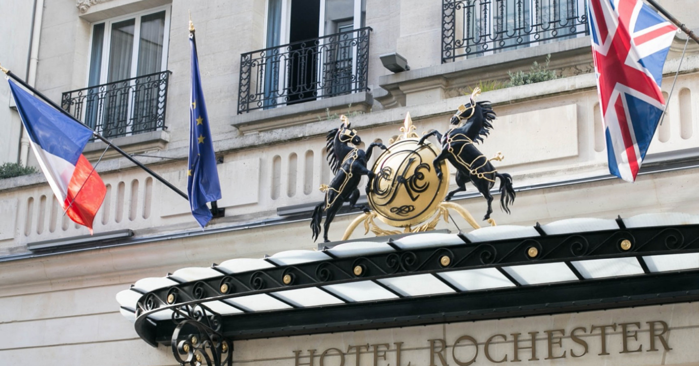 Hotel Rochester Paris, hotel di lusso nel cuore degli Champs-Élyssées